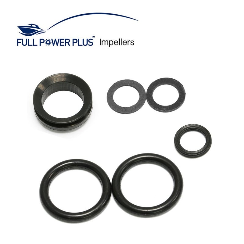 Full Power Plus طقم دافعة مضخة الماء 43026Q06 لمرCruiser Alpha 1 Gen 2 ستيرندرايفز ومحركات Mercury Mariner خارجية 40-250 حصان 8M0100526 47-43026Q06، 18-3217 - Image 5